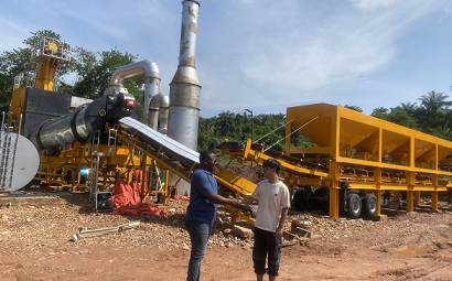 How to properly debug the asphalt mixing plant before use?